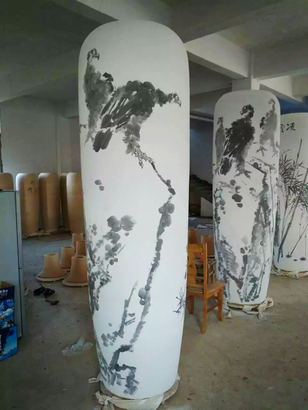 刘子尧赴景德镇画瓷