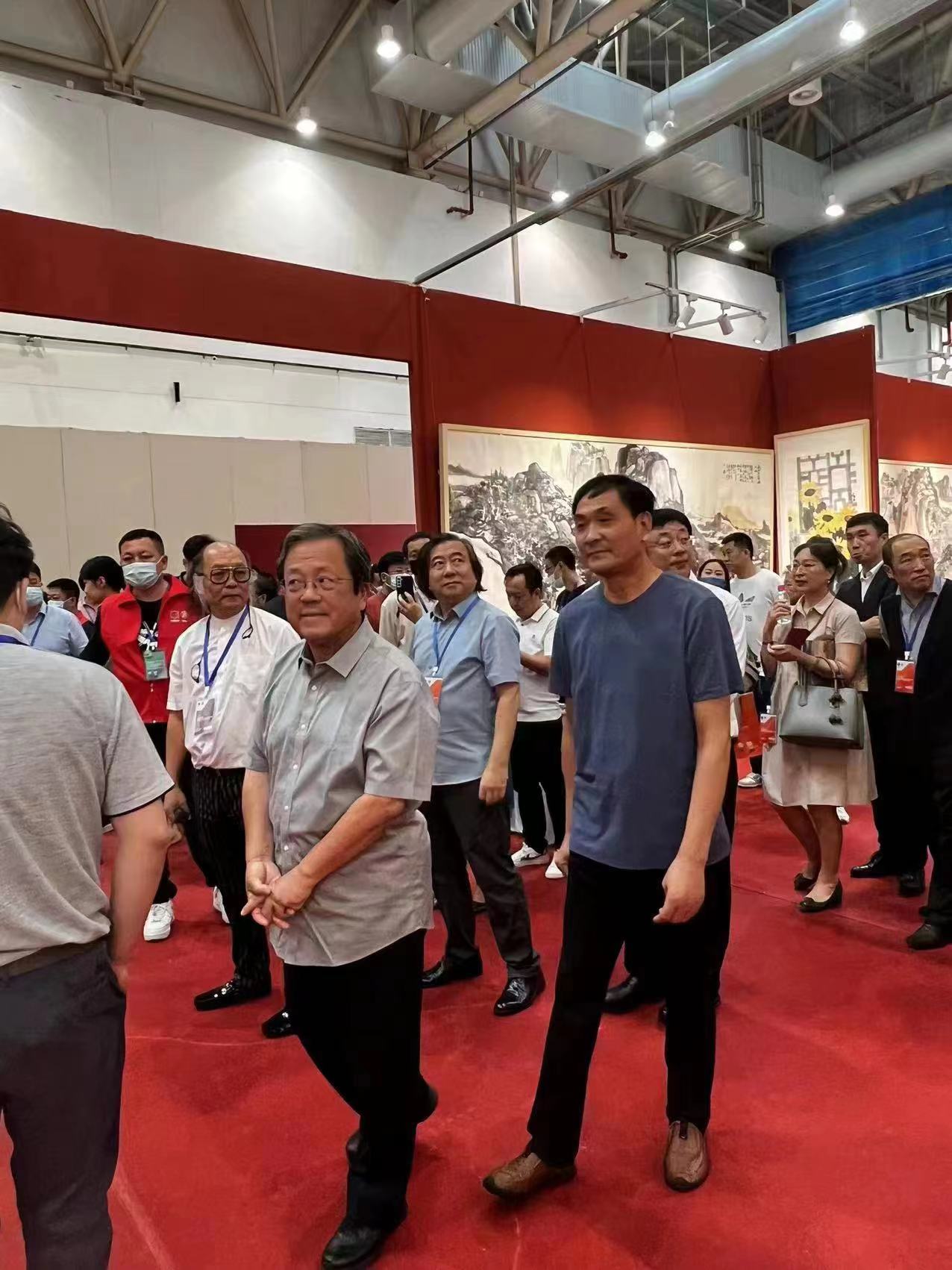 横空出世，莽昆仑，写尽人间春色 - -记刘子尧“本立道生一中国画作品展”闪耀 第十一届中国画节